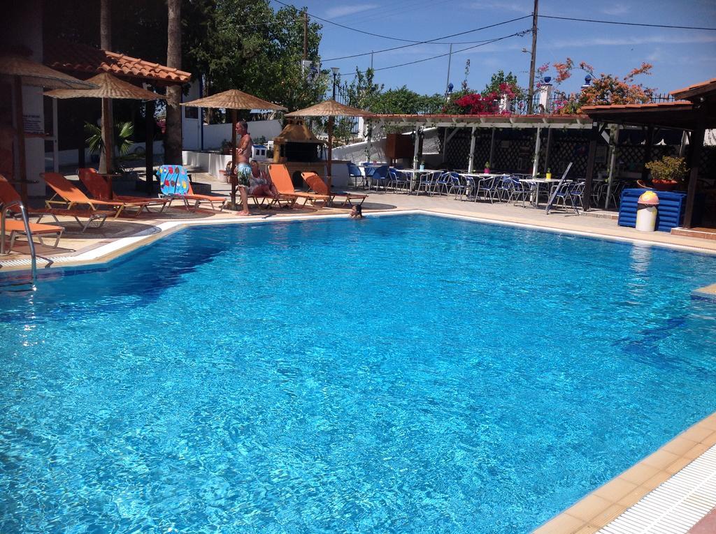 Aspro Spiti Hotel Apartments Tigaki Exterior foto